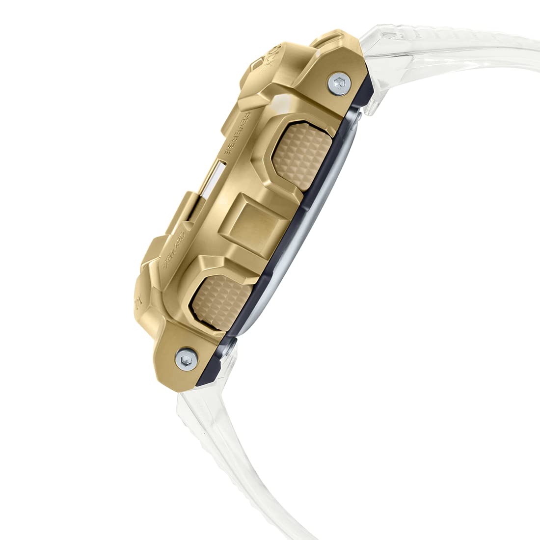 Analog-Digital Gold Dial Men's Watch-GM-110SG-9ADR