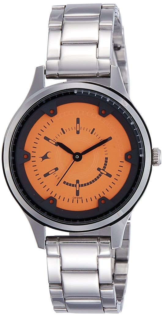 Analog Orange Dial Women's Watch - NK6138SM02 / NK6138SM02