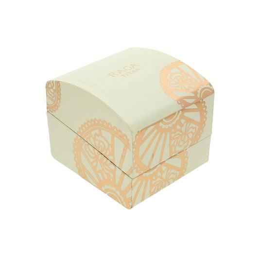 Aurora Analog Beige Dial Women's Watch-NN95049YM01 Raga by Titan