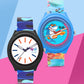 Kids’ Combo Pack Analog Watches – Camouflage Style & Shark Cartoon Design - JJ114116
