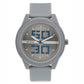 Men’s Grey Dial with Grey Silicone Strap Analog Watch - BSM020A