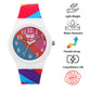 Kids Analog Watch Pastel Colour Dial  And strap