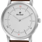 Men's Brown Leather Strap Watch BSM002A