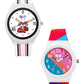 Kids’ Combo Pack Analog Watches – Racing Car Cartoon Theme & Multicolor Dial Design - JJ113106