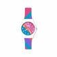 Kids Analog Watch Pastel Colour Dial  And strap