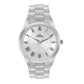 Men’s Analog Watch – Silver Roman Dial with Stainless Steel Strap - ELFM001E