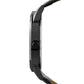 Black Analog Black Croco Leather Strap Watch for Men ELFM001C