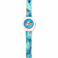 Kids Analog Watch Baby Shark Theme Ocean Print Strap Blue Dial with Baby Shark