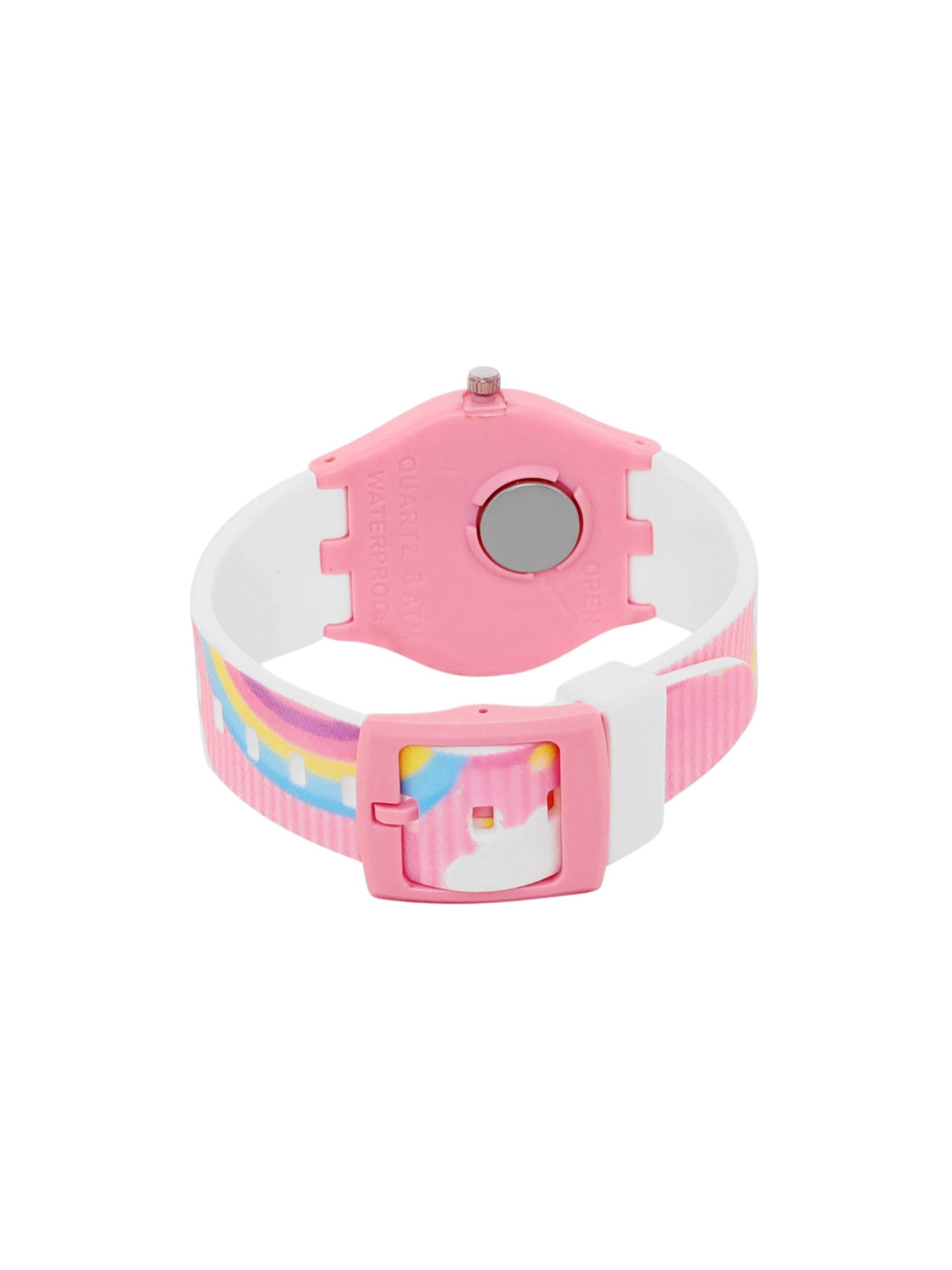 Kids Analog Watch Unicorn Pink Strap and Dial with Unicorn