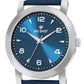 Men’s Classic Blue Dial with Blue Leather Strap Analog Watch - BSM005A