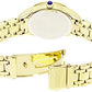 Seiko Stainless Steel Analog Gold Dial Women Watch-Srz386P1, Bandcolor-Gold