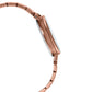 Women Stainless Steel Analog Blue Dial Watch-She-4541Pg-2Audf, Band Color-Rose Gold