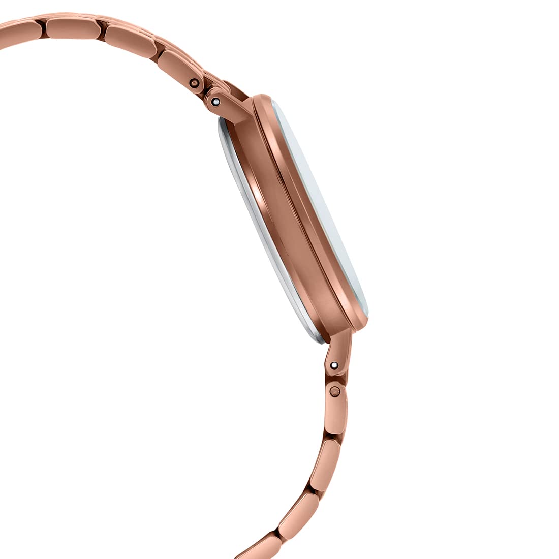 Women Stainless Steel Analog Blue Dial Watch-She-4541Pg-2Audf, Band Color-Rose Gold