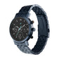 Men Stainless Steel Analog Black Dial Watch-3287Km04, Band Color-Blue by Fastrack
