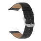 Quick Release 22 mm Black Croco Genuine Leather Strap for Analog & Smart Watches