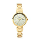 Metal Light Champagne Dial Analog Watch for Women -Nr2642Ym01, Dial Color-Gold, Band Color-Gold by Titan