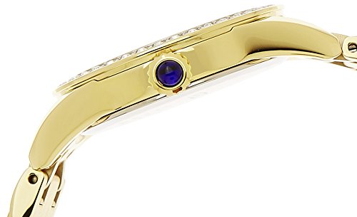 Seiko Stainless Steel Analog Gold Dial Women Watch-Srz386P1, Bandcolor-Gold