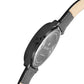 Men’s Classic Black Analog Watch with Leather Strap - BSM004C