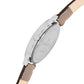 Men's Brown Leather Strap Watch BSM002A