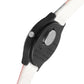 Kids’ White Dial Analog Watch with Black Case and Panda Print Silicone Strap - JJ224