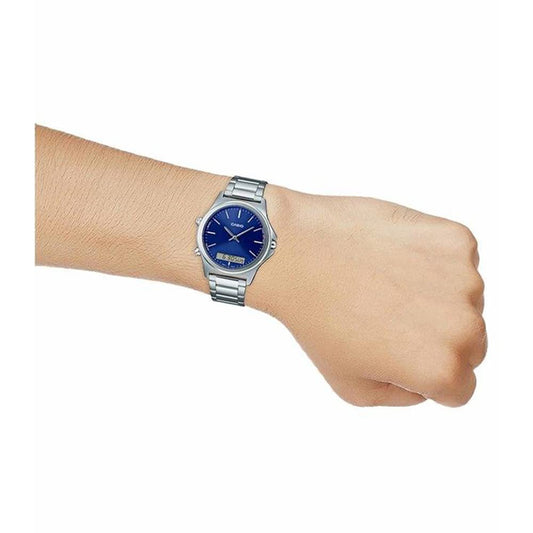 Enticer Men Analog Blue Dial Men MTP-VC01D-2EUDF (A1924)
