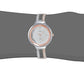 Analog Watch Fria Women Silver Round  - TWEL13400