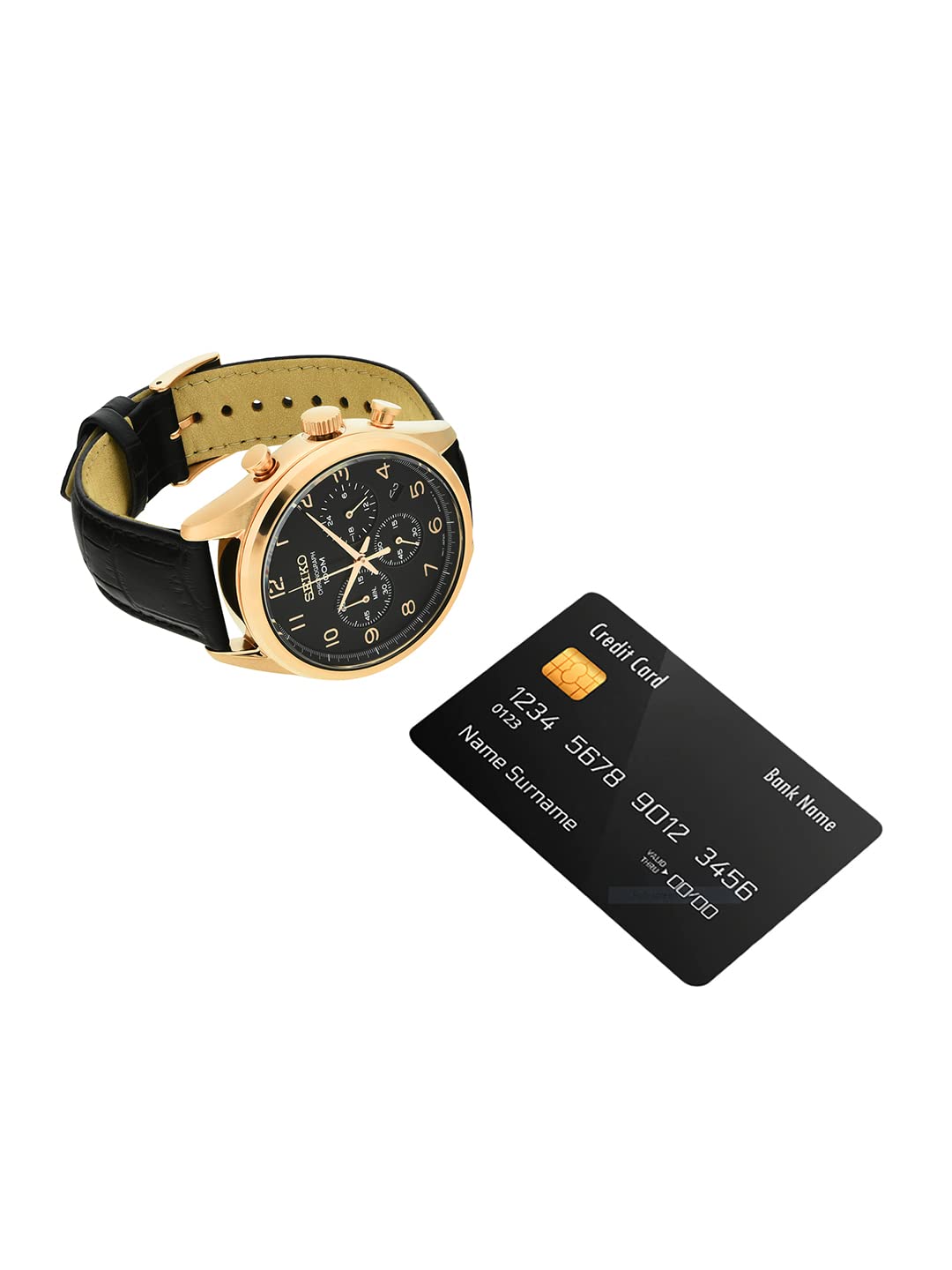 Analog Black Dial Men's Watch-SSB296P1