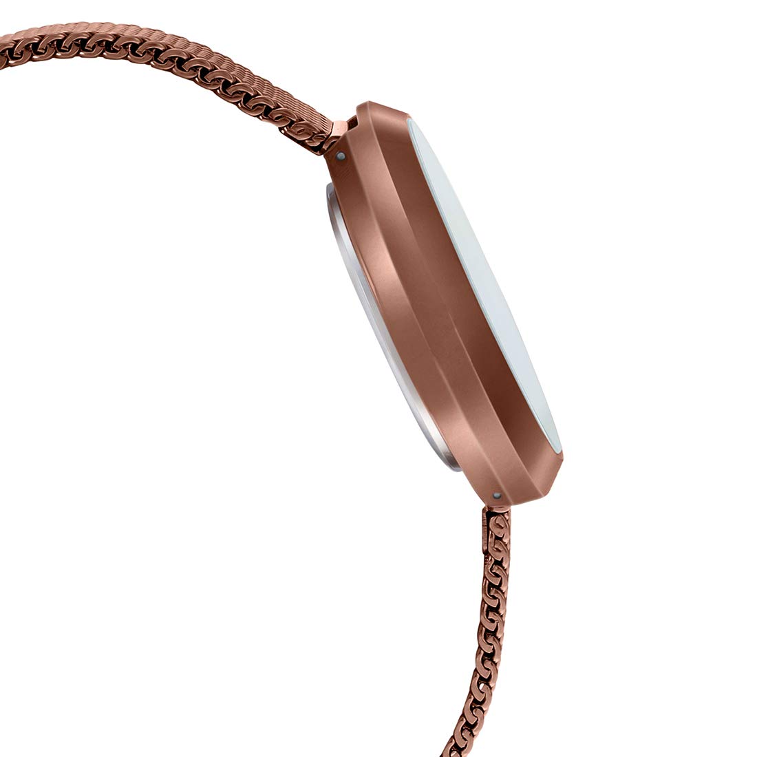 Metal Enticer Analog Black Dial Women Ltp-E154Mr-1Adf ( A1853 ), Band Color-Rose Gold