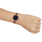 Metal Enticer Analog Black Dial Women Ltp-E154Mr-1Adf ( A1853 ), Band Color-Rose Gold