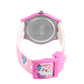 Kids’ White Dial Analog Watch with Unicorn Print Silicone Strap - JJ206