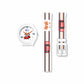 Kids Analog Watch Car Racing White Strap with White Dial And Smart Red Car