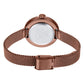Metal Enticer Analog Black Dial Women Ltp-E154Mr-1Adf ( A1853 ), Band Color-Rose Gold