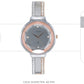 Analog Watch Fria Women Silver Round  - TWEL13400