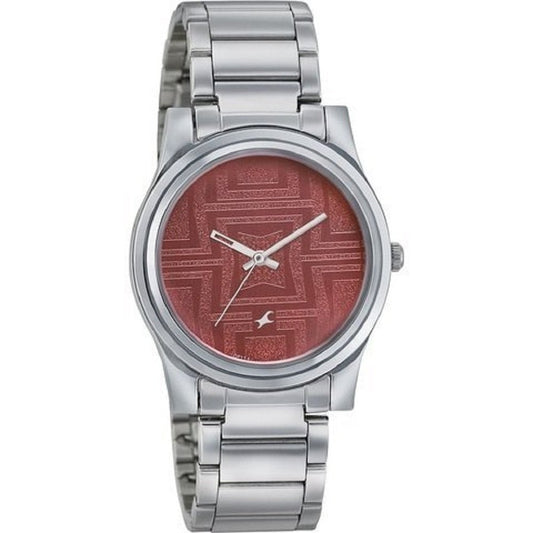 Analog Pink Dial Women's Watch - 6046SM02J
