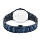 Analog Blue Dial Women's Watch-2734Qm02, Band Color-Blue Stainless Steel