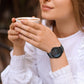 Analog Blue Dial Women's Watch-2734Qm02, Band Color-Blue Stainless Steel
