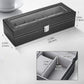 Wrist Watch Organizer Case In 6 Slots for  Men and Women