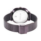 Analog Purple Dial Watch-95212Km02, Band Color-Purple