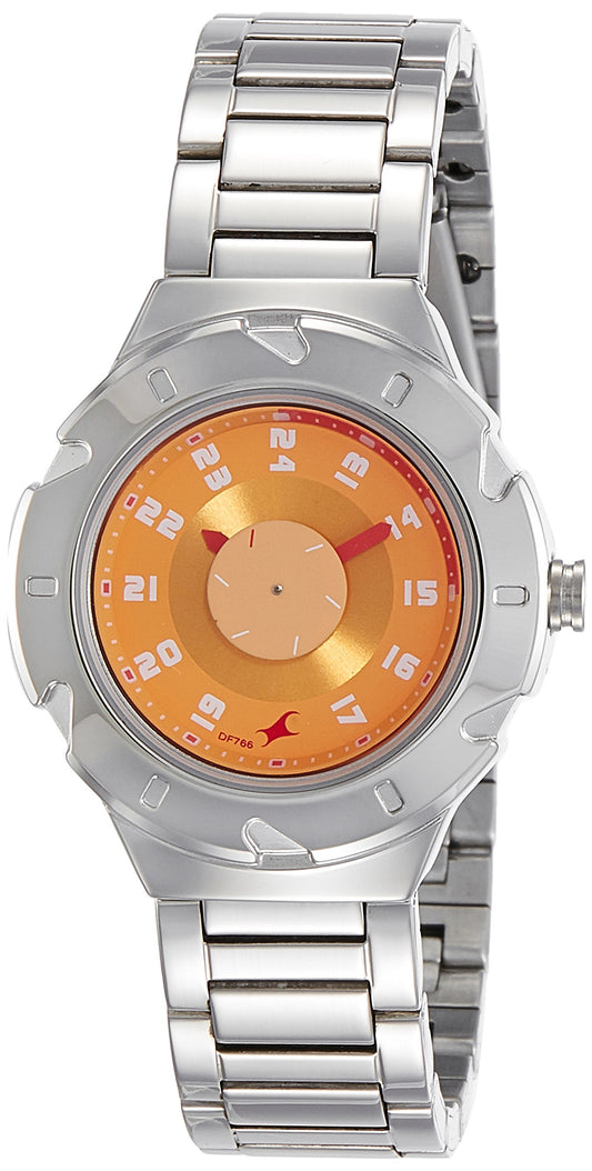 Analog Orange Dial Women's Watch - NK6157SM02 / NK6157SM02