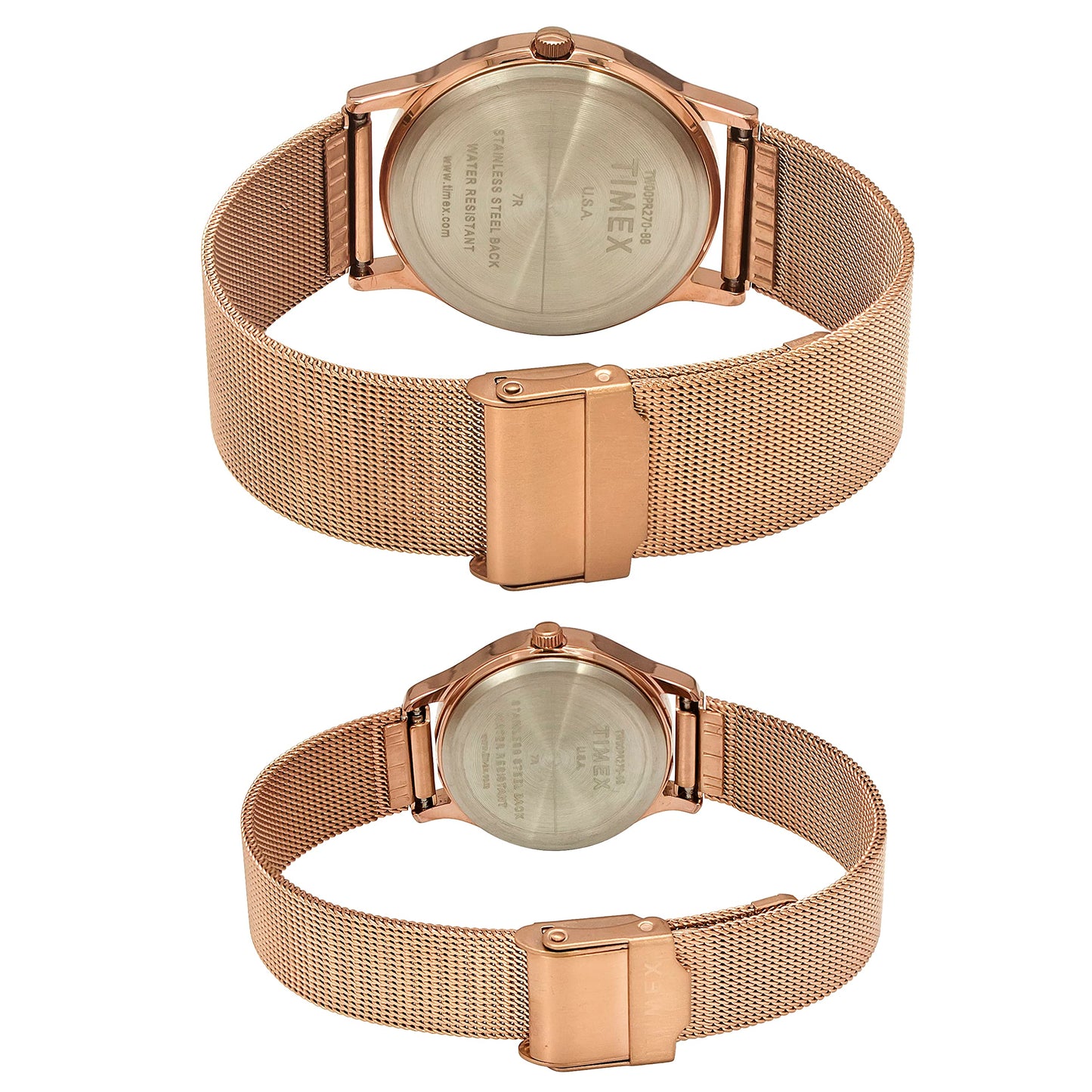 Analog Blue Dial Pair's Smart Watch - TW00PR270
