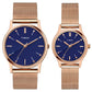 Analog Blue Dial Pair's Smart Watch - TW00PR270