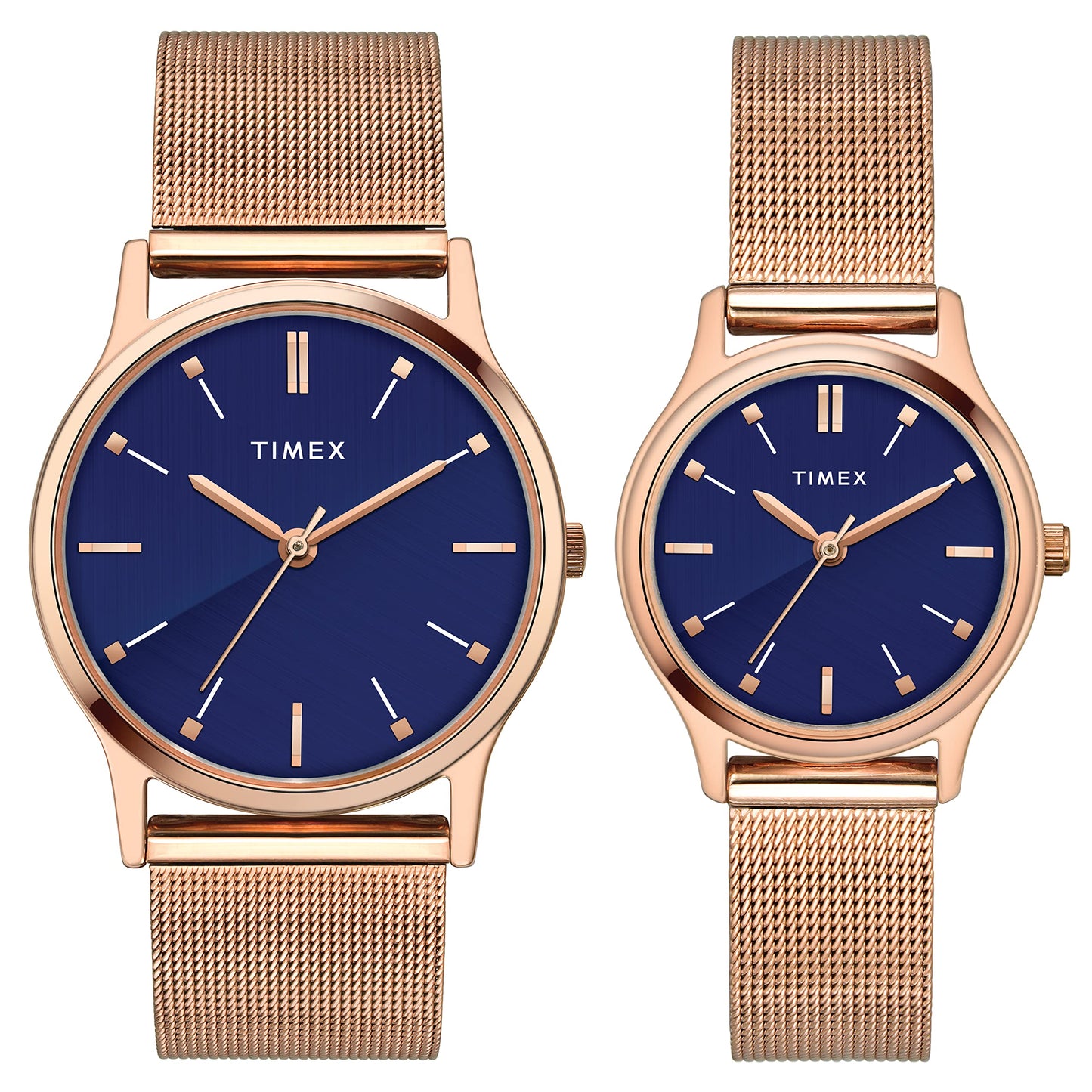 Analog Blue Dial Pair's Smart Watch - TW00PR270
