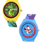 Kids’ Combo Pack Analog Watches – Astronaut Rocket Theme & Dinosaur Design - JJ115120
