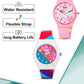 Kids’ Combo Pack Analog Watches – Unicorn Cartoon Theme & Color-Block Dial Design - JJ117106