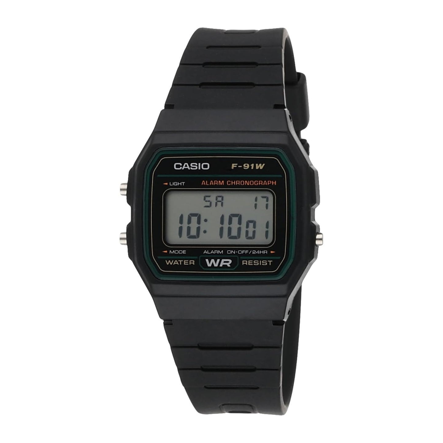 Digital Black Dial Unisex F-91W-3DG (D246)