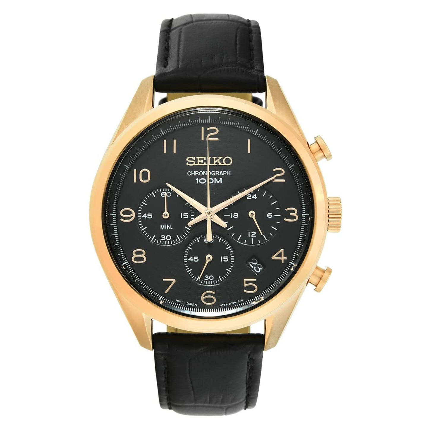 Analog Black Dial Men's Watch-SSB296P1