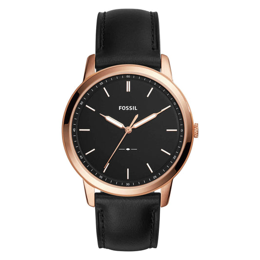 Analog Black Dial Men's Watch-FS5376
