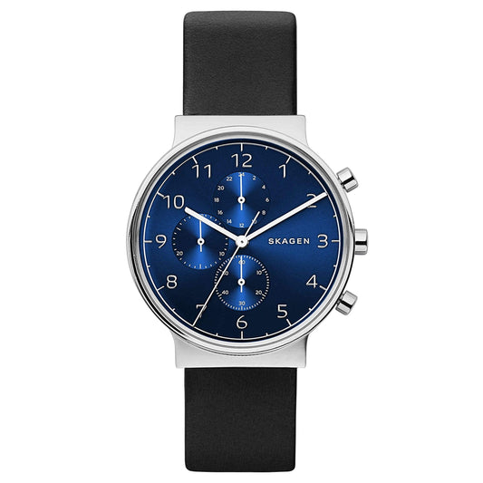 Analog Blue Dial Men's Watch-SKW6417