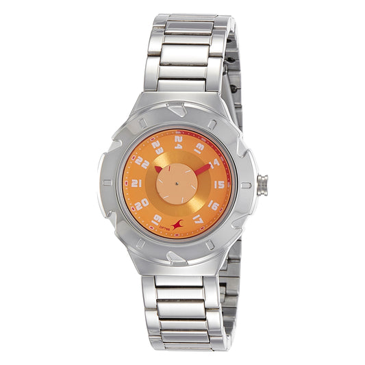 Analog Orange Dial Women's Watch - NK6157SM02 / NK6157SM02