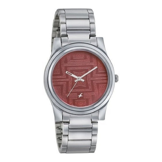 Analog Pink Dial Women's Watch - 6046SM02J